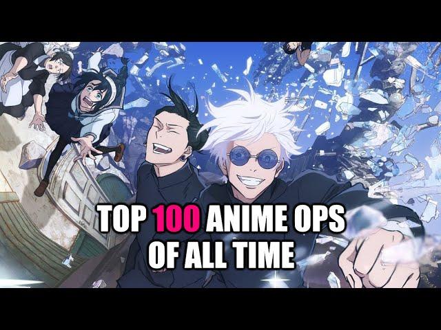 My Top 100 Anime Openings of All Time