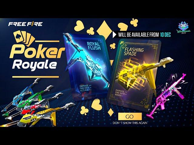 Poker Mp40 Return Date Free Fire | Free Fire New Event | Ff new event