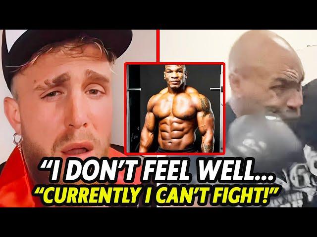 Jake Paul Reacts to Mike Tyson NEW TRAINING FOOTAGE, Cancels The Fight?!