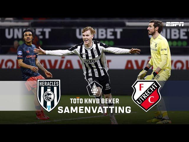  MATS ROTS met wederom een SCHITTERENDE GOAL  | Samenvatting Heracles - FC Utrecht