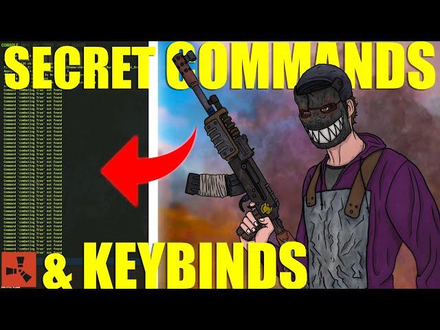 Rust: Top 10 SECRET Commands & Keybinds For PVP! (2024)