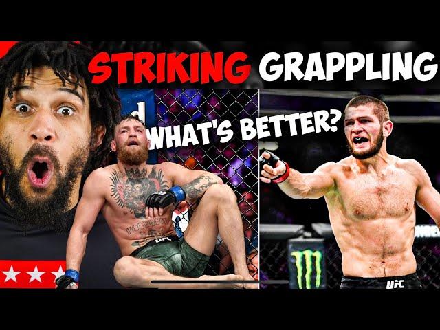 What's the Better MMA Base? Striking or Grappling