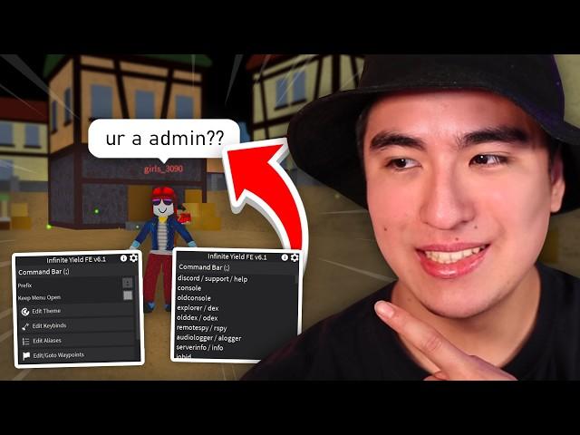 Best Roblox Admin Script Universal Infinite Yeild GUI (500+ CMDS!)