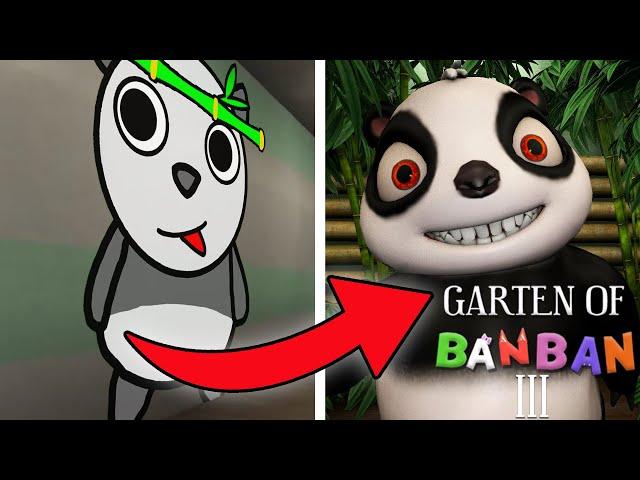 Garten of Banban 7! -  PANDA BAMBOO Secret Room + JUMPSCARE! Garten of BanBan 7 Gameplay #1