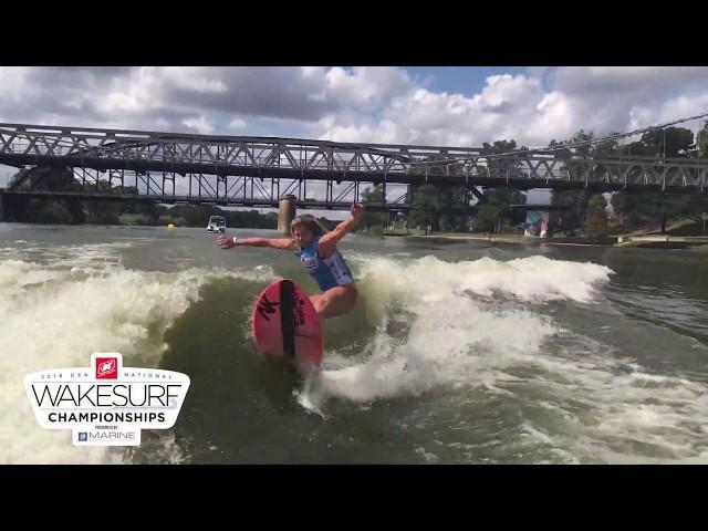 Nautique Wakesurf Nationals - Pro Women's Final Winning Run