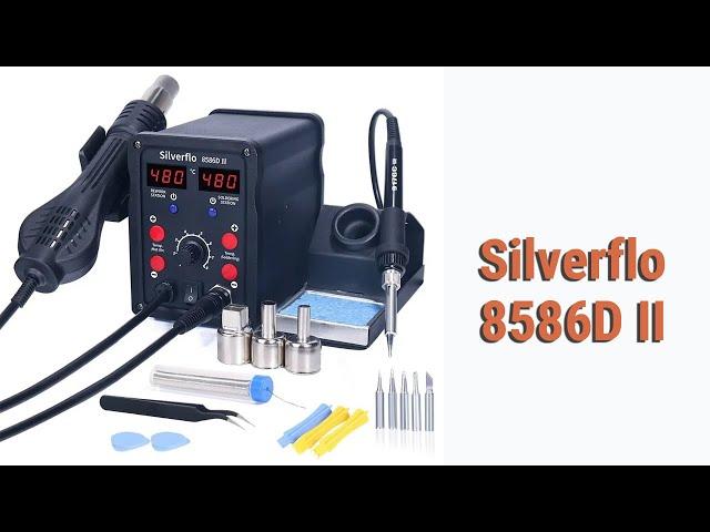 Паяльная станция Silverflo 8586D II - распаковка