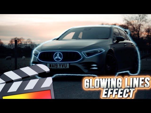 GLOWING LINE EFFECT IN FINAL CUT PRO