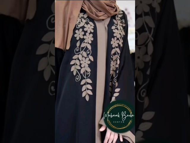 Latest New Abaya Design 2023, Naqab Gown, Butterfly Abaya, kaftan style  #shorts #youtubeshorts