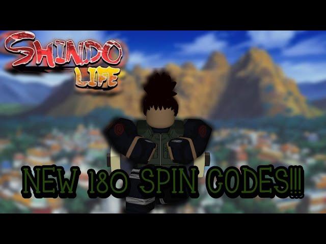 *UPDATED* NEW JUNE 15 CODES FOR SHINDO LIFE 180 SPINS!!