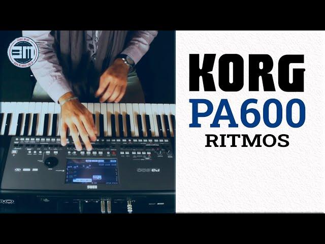 Teclado Korg PA600 | probando Ritmos |