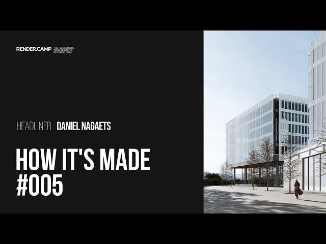 HOW IT'S MADE | Urban Architecture Visualization in 3Ds Max and V-Ray