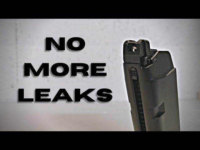 How to fix a leaking airsoft gas magazine