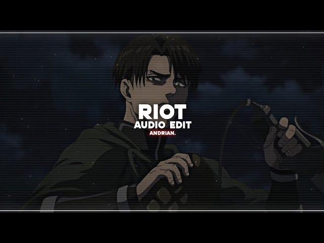 riot 「hollywood undead」 | edit audio (version 2)