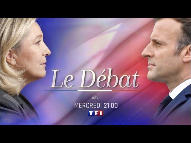 Replay du débat d'Emmanuel Macron et Marine Le Pen, en intégrale