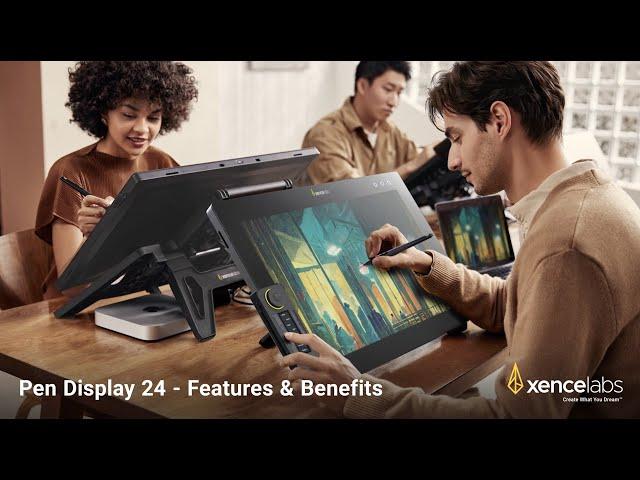 Xencelabs Pen Display 24 - Features & Benefits