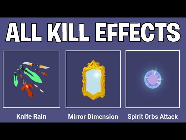 Every Kill Effect In Roblox Bedwars Season 6..