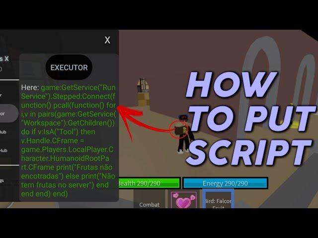 HOW TO PUT A SCRIPT IN ARCEUS X TUTORIAL