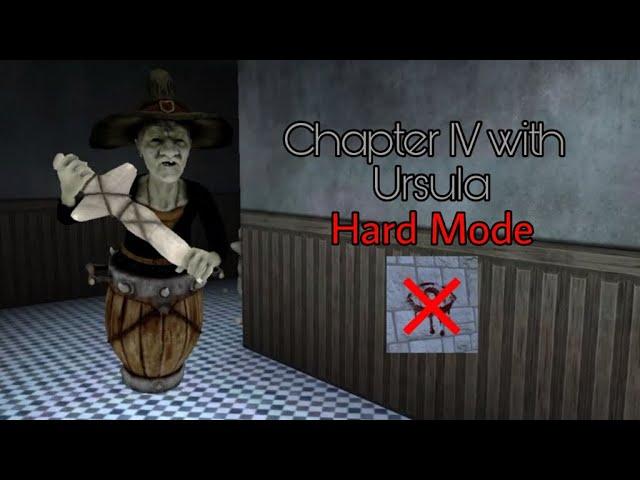 Eyes - The Horror Game - Chapter IV with Ursula Hard Mode Without Using Eye Runes