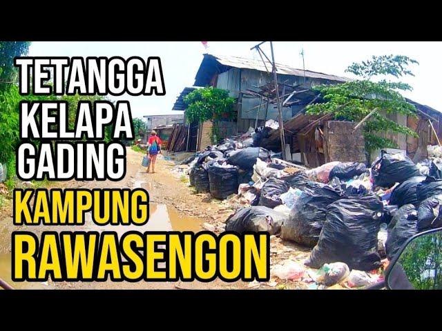 Keliling Jakarta, menyusuri jalanan kampung Rawasengon Tanah Merah Jakarta Utara.