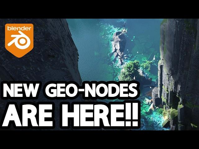 New Blender Geo Nodes & Procedural Generators