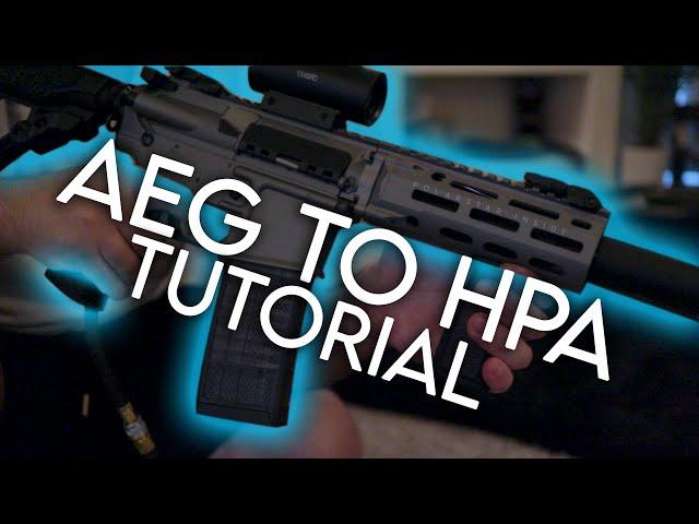 Converting an Airsoft AEG to HPA (Version 2 Gearbox Conversion with Polarstar Jack and More)