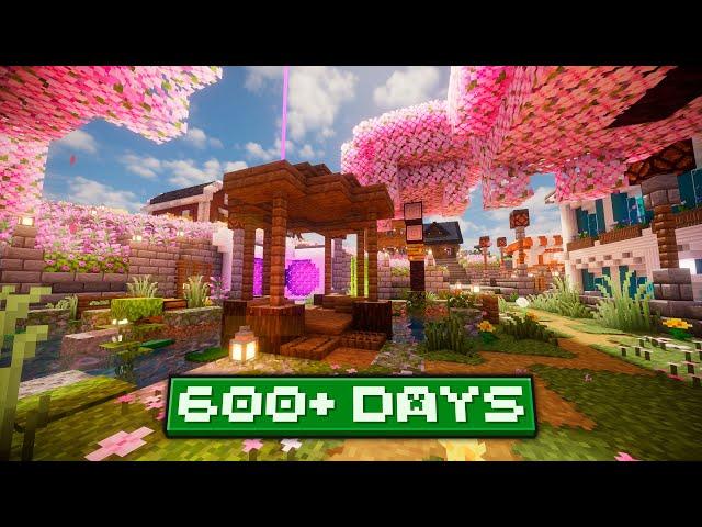 My Minecraft Survival World Tour - 600+ DAYS