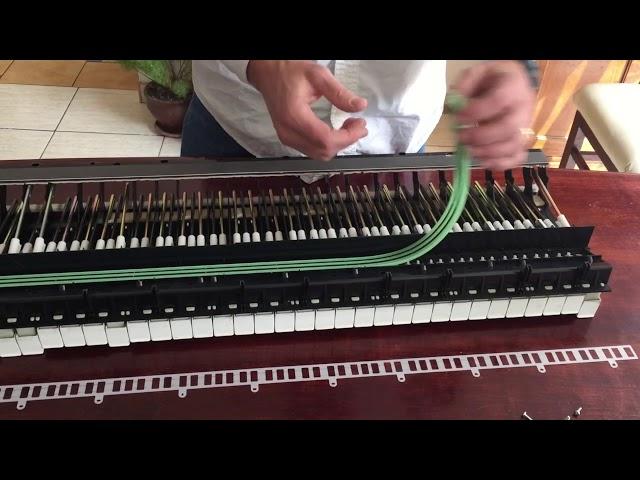 How to repair a Yamaha Clavinova CLP 860 with a loud and/or silent key