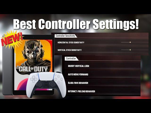 Best Controller Setting For Warzone Mobile In 2024!