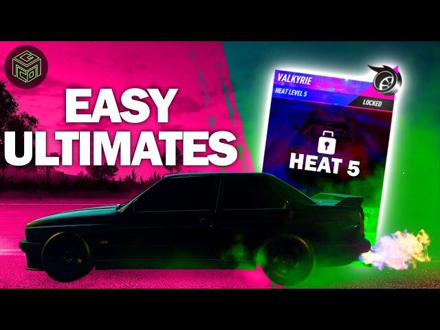 Fastest Way to Get Ultimate Parts in Need for Speed Heat with Methods to Lose Heat 5 Cops (Solo)