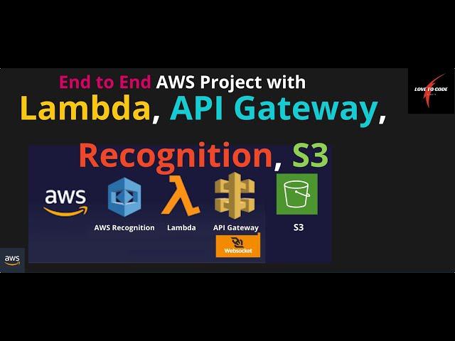 AWS Projects (NEW):  API Gateway, Lambda, Recognition, S3 (Vehicle Number Identification System)