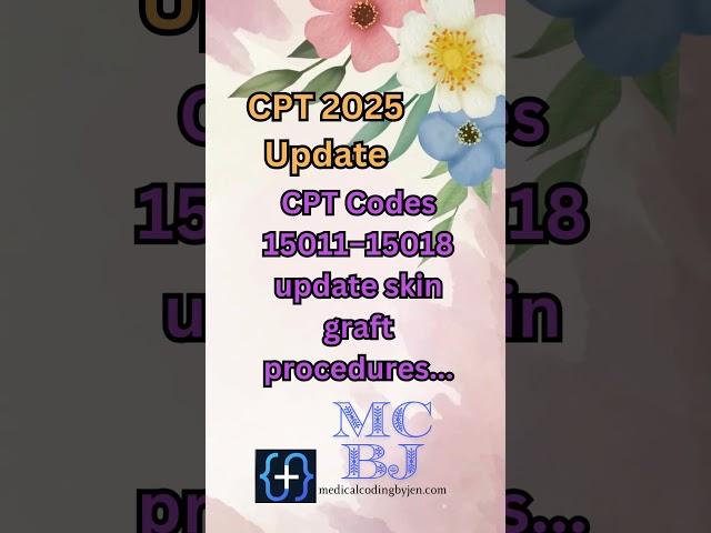 2025 CPT New Medical Coding Codes | Certification Course Updates | #medicalcoder #medicalcoding