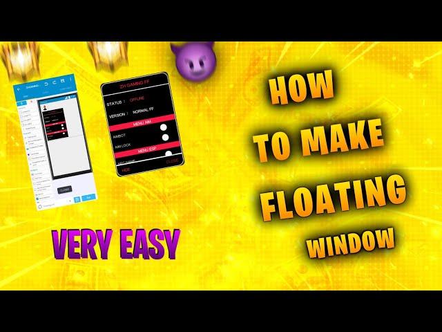 HOW TO MAKE FLOATING WINDOW INJECTOR | INJECTOR ME FLOATING WINDOW KISI BANAI | ZH GAMING FF