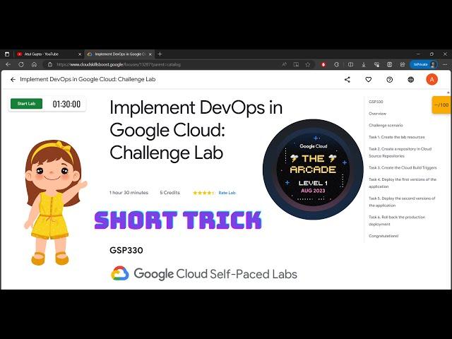 Implement DevOps in Google Cloud: Challenge Lab | GSP330 | Atul Gupta #qwiklabs