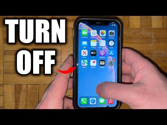 How to Turn Off Any iPhone Without Touch Screen (No Restart!)