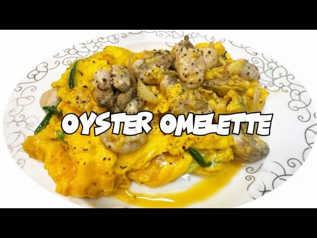 MY OWN VERSION OF OYSTER OMELETTE RECIPE | joolees vlog | #oyster #omelette #recipe