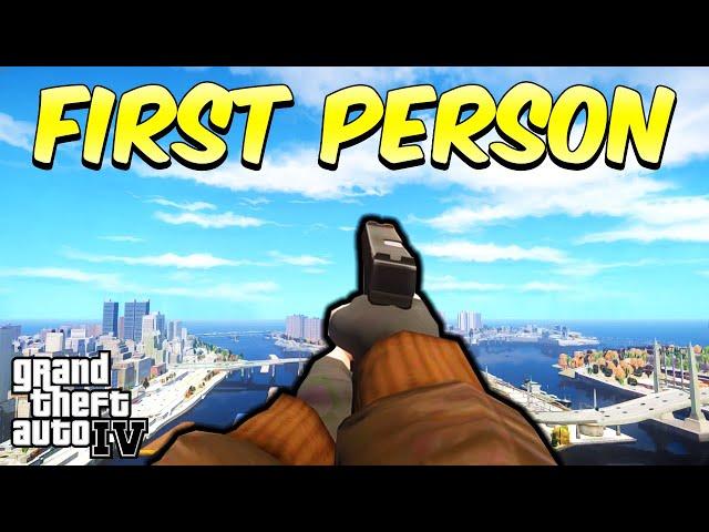 GTA 4 FIRST PERSON MOD