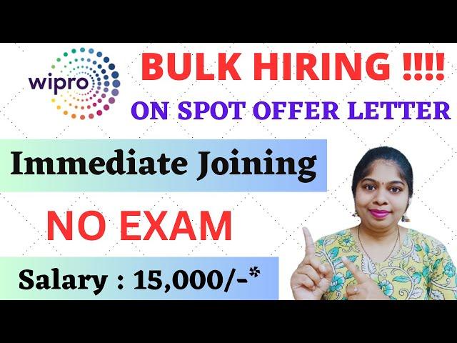 wipro jobs in telugu | wipro recruitment 2024 in telugu | wipro off campus drive |sravanthikrishna