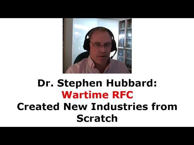 Dr. Stephen Hubbard - Wartime RFC Created New Industries from Scratch