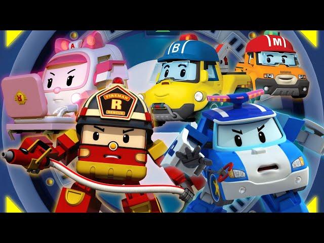 Kurtarma Ekibi Dönüşüm Koleksiyonu│Özel Klip│Robocar POLI çizgi film