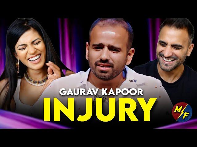 INJURY | Gaurav Kapoor | Stand Up Comedy Reaction!