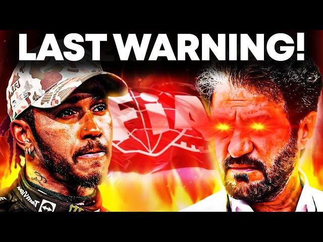 FIA Dreadful Warning For Lewis Hamilton!