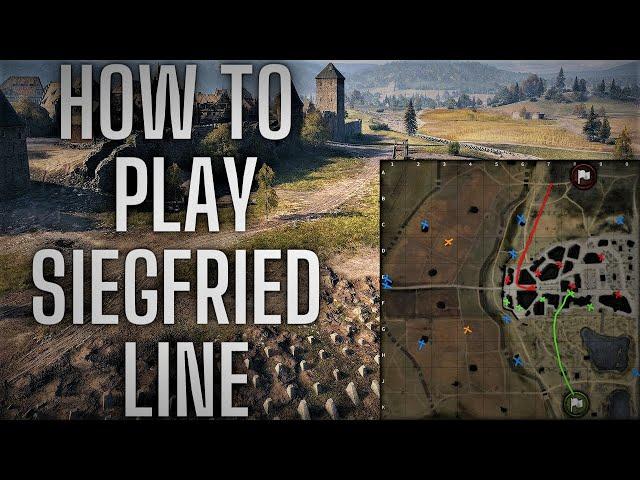 How To Play - Siegfried Line Map - World Of Tanks!