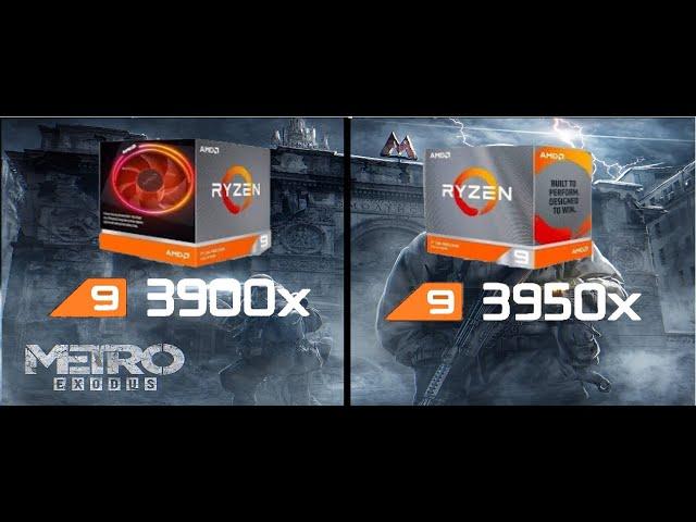 Ryzen 9 3950x OC vs Ryzen 9 3900x OC Performans Karşılaştırması