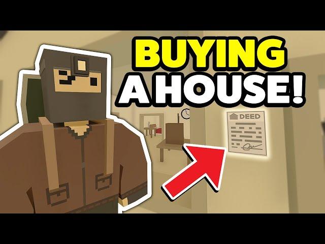 BUYING A NEW HOUSE! - Unturned Rags To Riches Roleplay #1