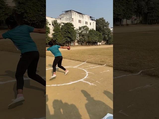 Girls discus throw ||#sports #games #shorts #youtubeshorts #athlete #shortvideo #viral #ytshorts