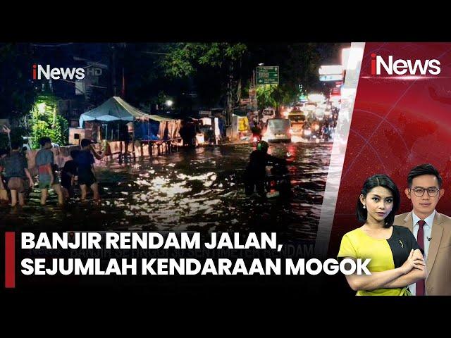 FULL Banjir Setinggi 30 Sentimeter Rendam Jalan Raya di Tangerang Selatan | iNews Pagi | 09/03