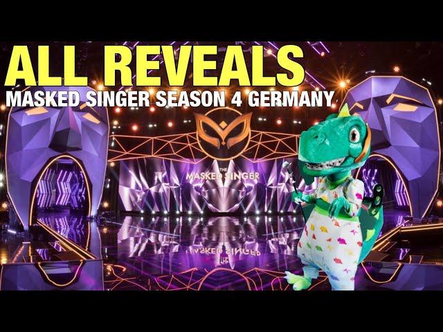 All Reveals Masked Singer Germany | Season 4