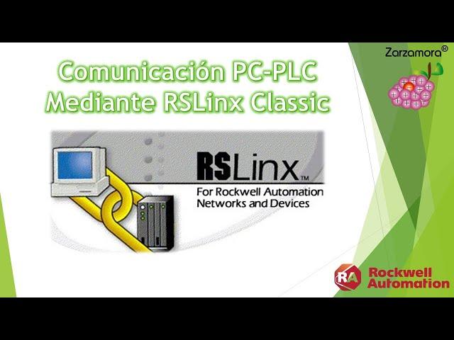 Como comunicar PC con PLC Allen Bradley a través de  RSLinx