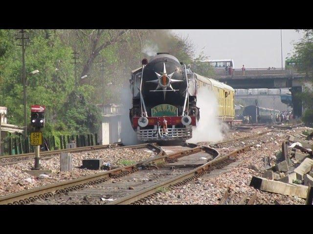 STEAM EXPRESS with WP #7161" INDIAN RAILWAYS' Heritage Steam Loco.