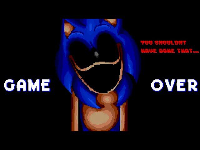 Sonic.exe : One more Round - Super Secret GAME OVER ending!?!?!?! - Let's Play